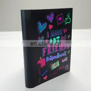Customized Hardcover Light up Cover Surface With Button thumbnail-2