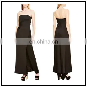 2016 New Summer Italian High Quality Backless Black Long Elgant Mermaid Evening Dresses NT6640 thumbnail-1