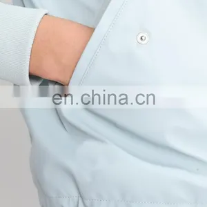 Hot Selling OEM Women Satin MA 1 Satin Bomber Jacket thumbnail-5