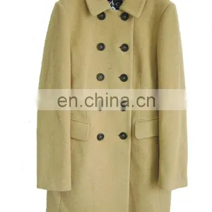AW Warm Lady's Wool Cashmere Pea Coat thumbnail-1