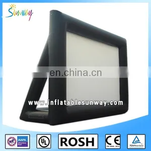 Cinema Inflatable Screen Custom Advertising Inflatable Movie Rear Projection tv Screen for Sale thumbnail-6