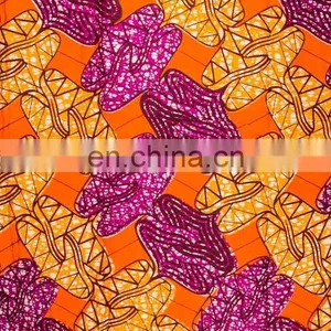 Feitex High Quality Wax Hot Selling Hollandais Wax African Real Wax Fabric Factory Price thumbnail-1