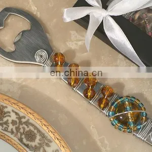 Art Deco Amber Bead Bottle Opener thumbnail-1