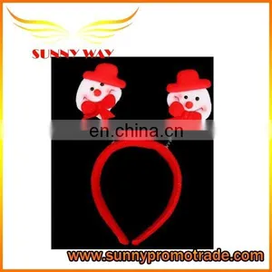 Red Elastic Funny Headband for Christmas Day thumbnail-1