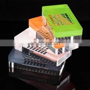 PMMA Perpetual Calendar Block Acrylic Tabletop Perpetual Calendar Block thumbnail-1