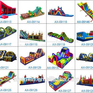 Cheap Outdoor Kids Inflatable Bouncer Obstacle Course Equipment thumbnail-2