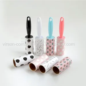Travel Mini Lint Roller With Refills for Clothes Pet Hair Remove thumbnail-1