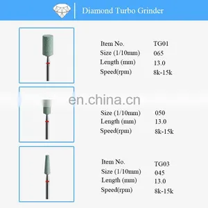 Dental Diamond Zirconia Ceramic Polishing Turbo Grinder thumbnail-1