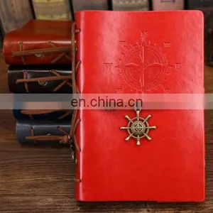 Vintage Leather Writing Notebook Refillable Paper Diary Notebook Classic Daily Use Gifts thumbnail-6