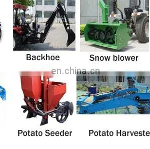 Tractor 504 With Front Loader and Backhoe thumbnail-4