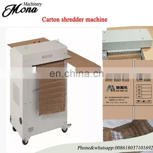 Carton Box Shredder Price Cardboard Paper Carton Shredder for Sale thumbnail-1