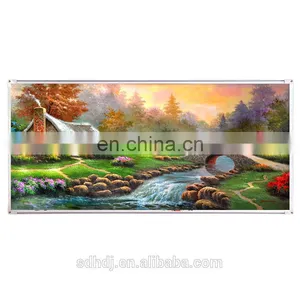 Duolang 800w Wall Mount Infrared Panel Carbon Crystal Infrared Heater Painting Heater thumbnail-1