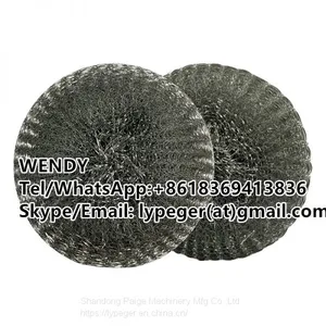 Kitchen Cleaning Ball Wire Mesh Scourer Making Machine thumbnail-2