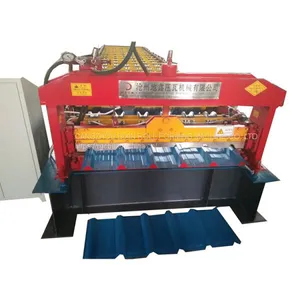 Trapezoidal Roofing Sheet Tile Roll Forming Machine thumbnail-1