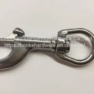 Rigging Hardware Round Swivel Lifting Wire Rope Clamp Eye Bolt Snap Stainless Steel Swivel Quick Link thumbnail-3