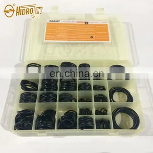 High Quality 90 SHORE 396PCS O-RING Kit Fit For Excavator O Ring Box Seal Kit Repair Gasket thumbnail-1