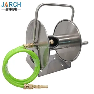 Hose Reel Irrigation System Cable Drum Trailer Self Loading Cable Reel Trailer for Underground Cable Laying Construction thumbnail-1