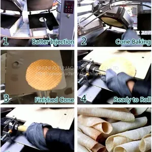 Fully Automatic Egg Roll Roller Machine Egg Roll Machine WT/8613824555378 thumbnail-5