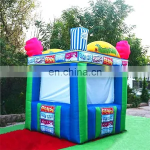 Movable Outdoor Inflatable Portable Bar Booth/Kiosk,Air Constant Inflatable Sell Room,Candy Bar Tent House for Commercial Use thumbnail-2