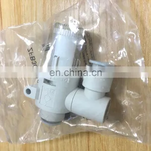 SMC Rotatable L-Shaped Pipeline Vacuum Filter ZFB300-10 thumbnail-1