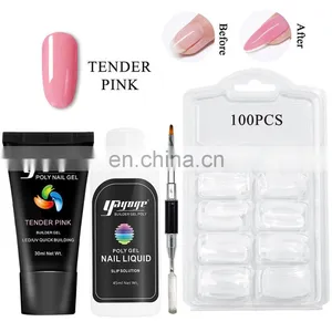 Dropshipping Products 2021 Beauty Personal Care Acrylic Nail Set Extension 30ml 4pcs UK Warehouse in Stock thumbnail-4