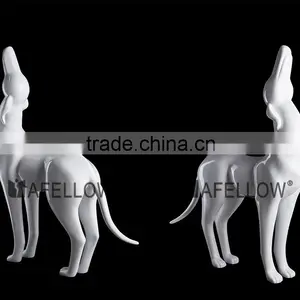 New Design Fiberglass Material Dog Mannequin for Sale thumbnail-1