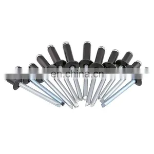 China Flat Domed Head Blind Pop Rivet Solid Steel Rivets Stainless Steel thumbnail-3