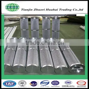 Competitive Price Recommend High Quality Pleated Micro-glass Fiber Inner Stainless Steel Wrap Wire Diesel Oil Machine Oil Filter thumbnail-1
