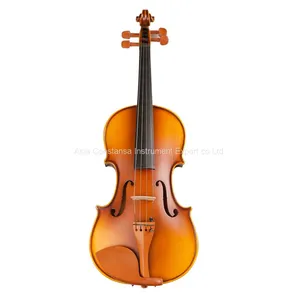 Professional German Stradivari Handmade Violin Made in China Hand Made Solid Wood Violin (AV50) Advanced Violin thumbnail-1