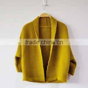 Solid Color Sweater Cardigan Women's Winter Coat Sweater thumbnail-1