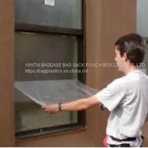 Self Adhesive PE Protective Film, Window Shield Sheeting, Surface Safety Film, Masking Film, UV Protection Sheet thumbnail-3