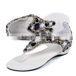 C89511A European Fashion Bohemia Flat Heel Sandals Shoes thumbnail-1