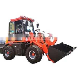 1.5 Ton Loader Heavy Equipment Mini Wheel Loader With CE thumbnail-1