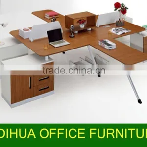Thailand Teak Wood Wholesaler Office Workstation KA-06 thumbnail-1