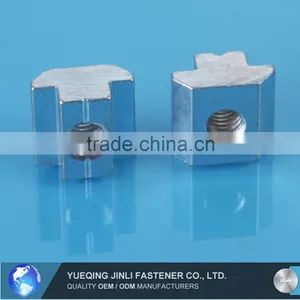 Zink-Plated Carbon Steel T Slide Nut M5 for 20 Series Slot 6 Aluminium Profile Systerm thumbnail-1