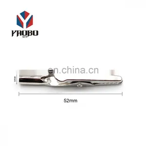Decorative Swivel Badge Clips Nickel Free Lead Free Magnetic Spring Clip Rectangular BulldogMetal Steel Crocodile Clip thumbnail-4