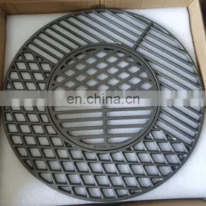 Black Foldable Camping Bbq Grill Basket Mesh Net Camp Tools For Outdoor thumbnail-5