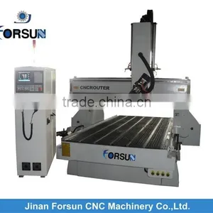 China Professional 1300mm*2500mm 4 Axis ATC Woodworking Cnc Router/4 Axis Cnc Wood Engraving Machine thumbnail-1