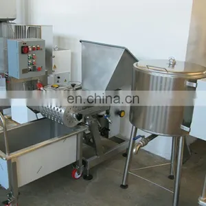 Factory in Shanghai Mozzarella Cheese Cooking Stretching Forming Molding Making Machine Block Cheese Production Line thumbnail-3