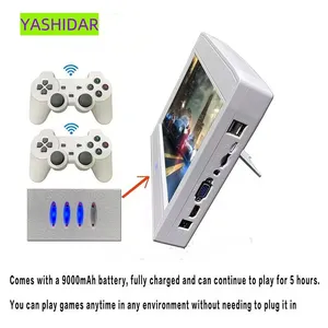 Wireless Arcade Game 10 Inch Screen Video Game Console Built In 26800 Retro Games For Pandora Box Arcade thumbnail-5
