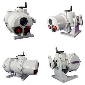 Quarter-turn Motor With Butterfly Valve Modbus Electric Actuator thumbnail-1