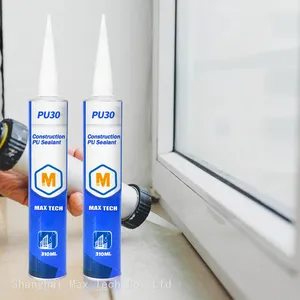 White - Multi-Purpose Polyurethane Sealant/Adhesive - Creates Permanent Elastic Seal - Sandable/paintable thumbnail-4