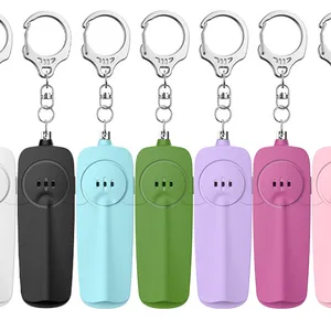 2024 Cross Border New Female Wolf and Self Defense Artifact Flashlight Keychain Outdoor Personal Alarm（Wechat:13510231336） thumbnail-1