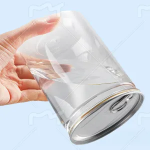 Plastic Bottle Series PET Transparent Bottle, White Bottle, Brown Bottle PET Food Cans, Tea Cans thumbnail-4