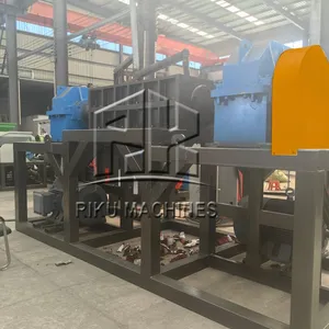 High Efficiency Aluminum Ubc Shredding Iron Scrap Crusher Machine Stainless Steel Shredder thumbnail-3