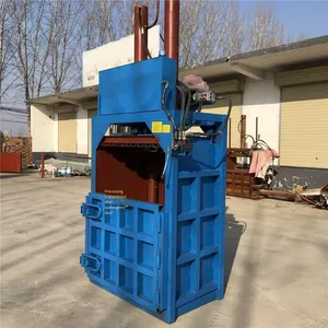 Single-cylinder 160 Hydraulic Film Compressor, Plastic Bag Baler, Channel Steel Vertical Baler thumbnail-5