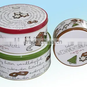 Dried Food Storage Tin Box Set thumbnail-1