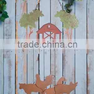Garden Decoration_Metal Outdoor Scenic Chime_Farm thumbnail-1