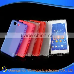 Matte Frosted Tpu Soft Gel Phone Set for Xperia Z4 MINI z4 Compact thumbnail-5