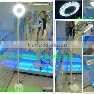 10x VY-206L Floor Standing Super-Bright Magnifying Lamp Led 5X thumbnail-2